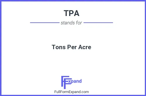 Full form of TPA