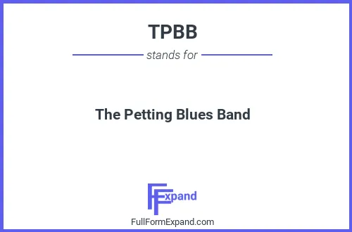 Full form of TPBB