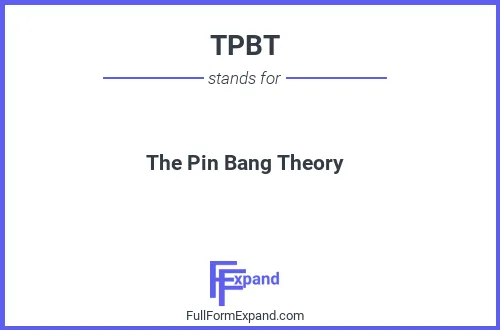 Full form of TPBT