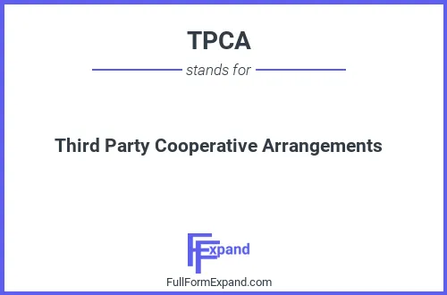 Full form of TPCA