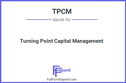 Full form of TPCM