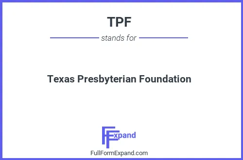 Full form of TPF