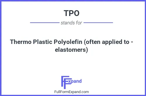 Full form of TPO