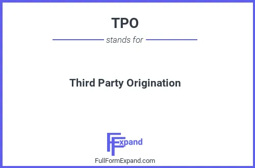 Full form of TPO