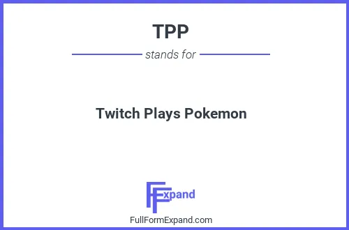 Full form of TPP