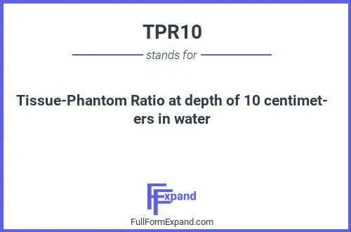 Full form of TPR10