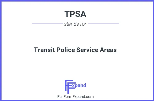 Full form of TPSA