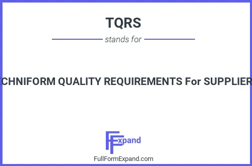 Full form of TQRS