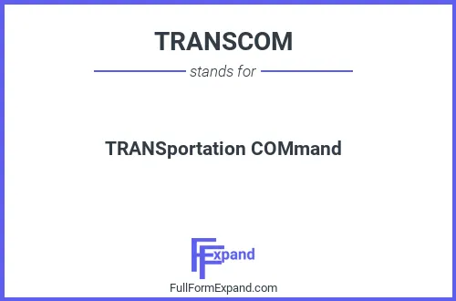 Full form of TRANSCOM