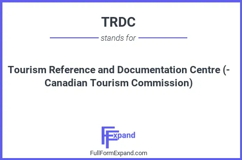 Full form of TRDC