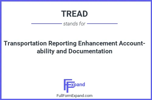 Full form of TREAD
