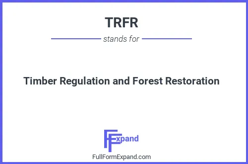 Full form of TRFR