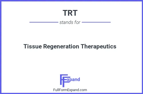 Full form of TRT