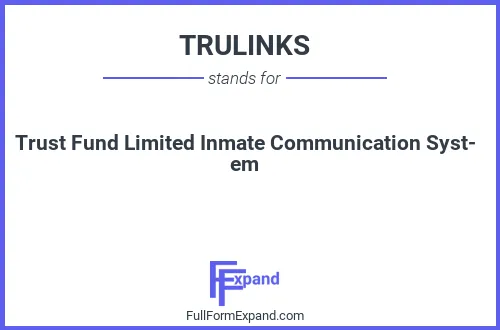 Full form of TRULINKS