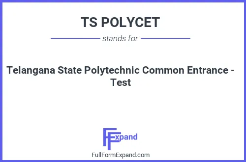 Full form of TS POLYCET