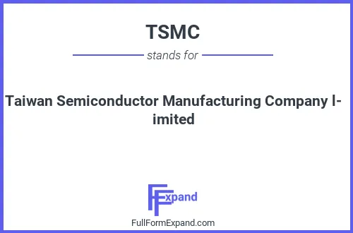 Full form of TSMC