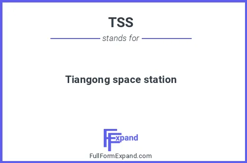 Full form of TSS