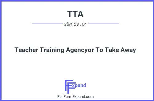 Full form of TTA