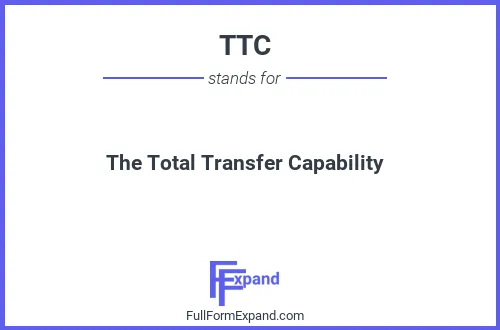 Full form of TTC