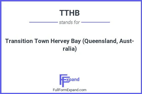 Full form of TTHB