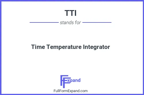 Full form of TTI