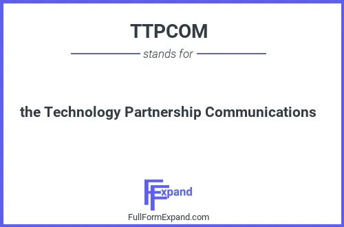 Full form of TTPCOM