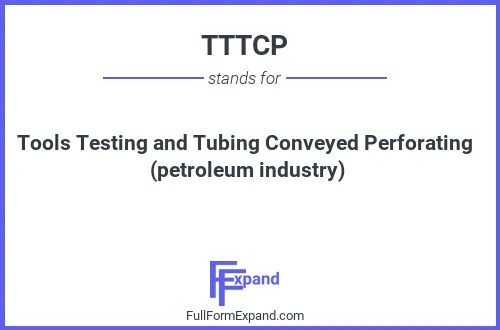 Full form of TTTCP