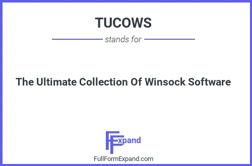 Full form of TUCOWS