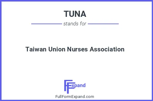 Full form of TUNA