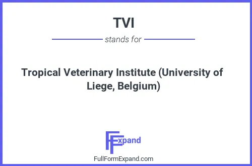 Full form of TVI