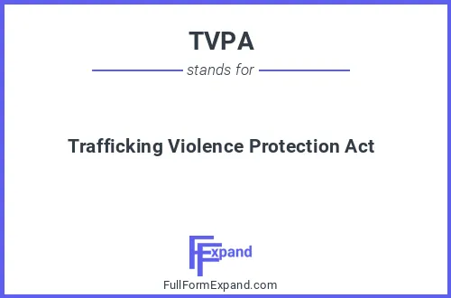 Full form of TVPA