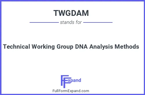 Full form of TWGDAM