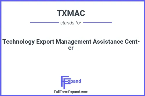 Full form of TXMAC