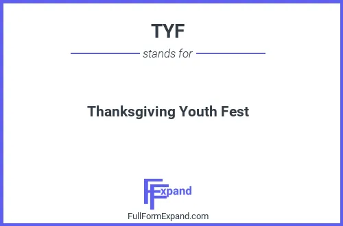 Full form of TYF