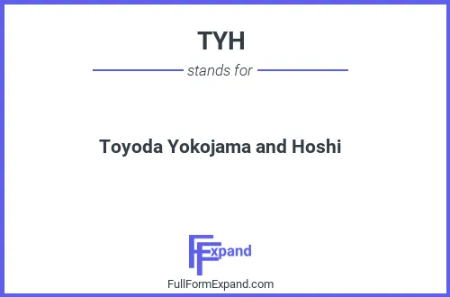 Full form of TYH