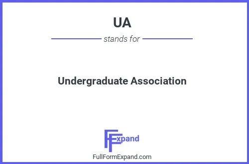 Full form of UA