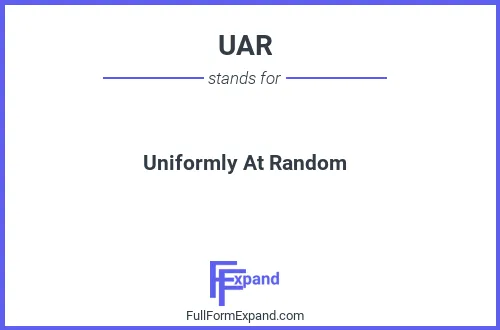 Full form of UAR