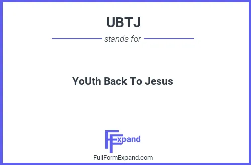 Full form of UBTJ