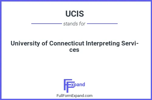 Full form of UCIS