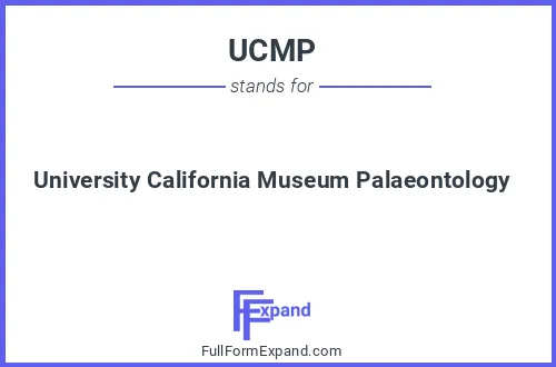 Full form of UCMP
