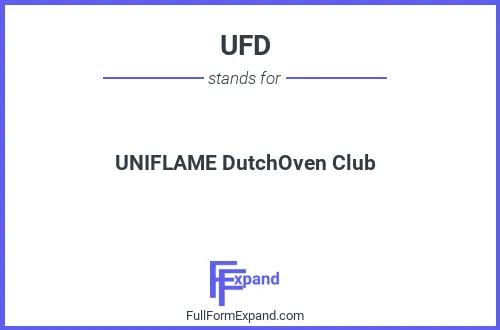 Full form of UFD