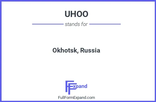 Full form of UHOO