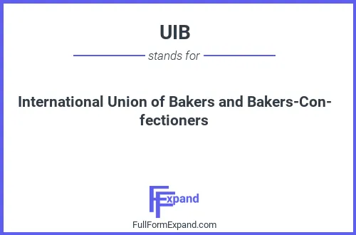 Full form of UIB