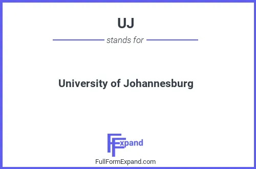 Full form of UJ