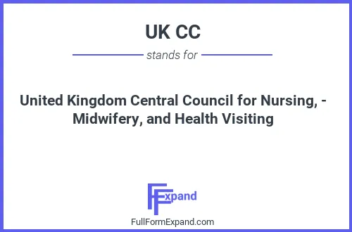 Full form of UK CC
