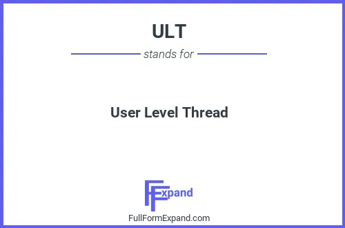 Full form of ULT