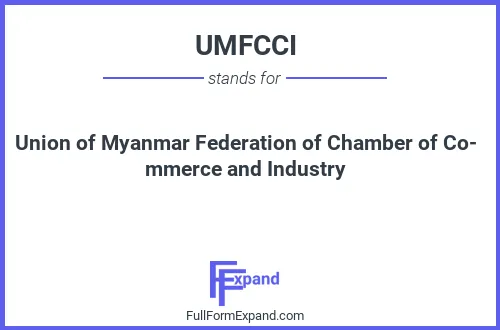 Full form of UMFCCI