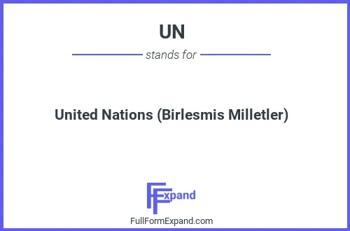 Full form of UN