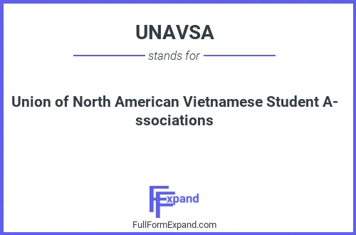 Full form of UNAVSA