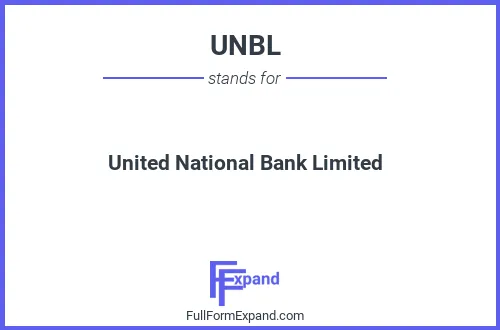 Full form of UNBL
